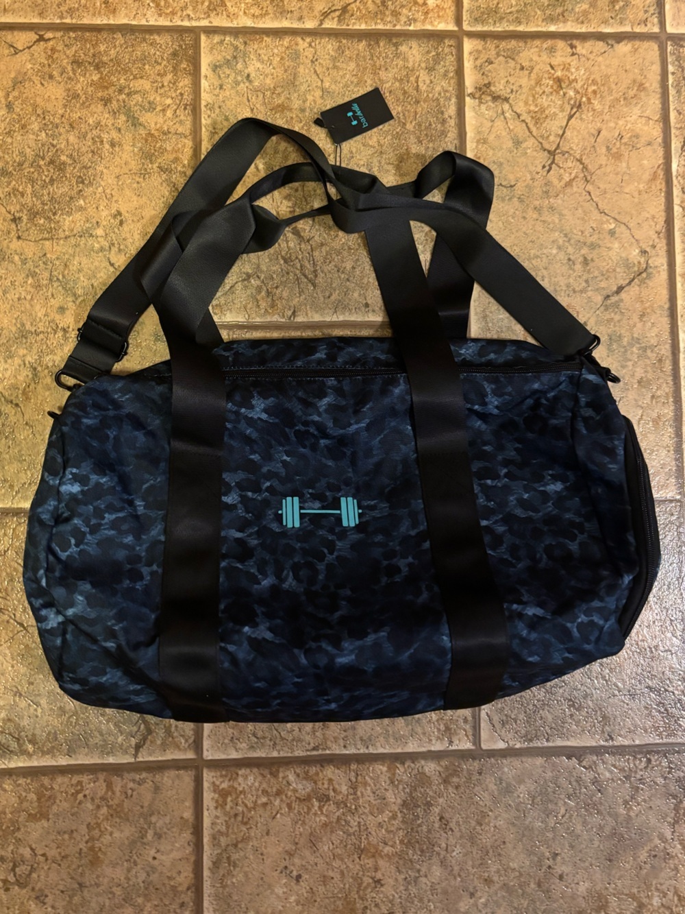 NWT Barbella Barrel Duffle Bag